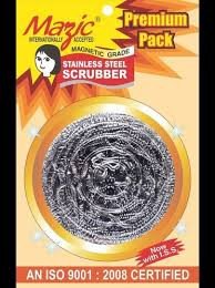 MAZIC STAINLESS STEEL SCRUBBER